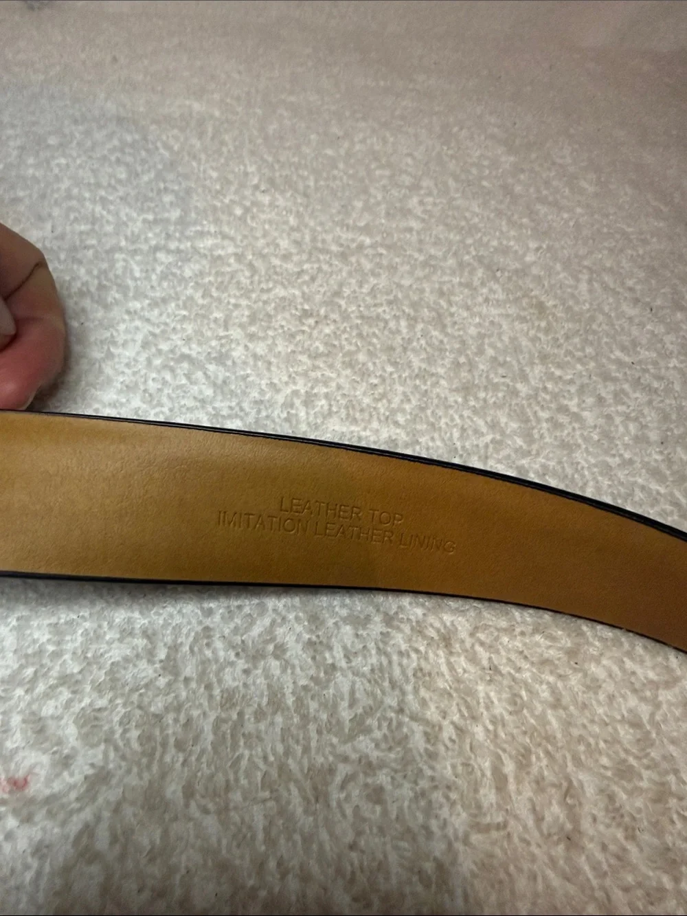 NWT Tommy Bahama Brown Leather Belt with Silver Buckle